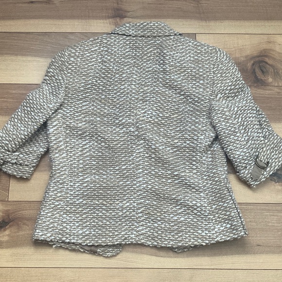 Akris Punto Tan Textured Blazer - Picture 9 of 10